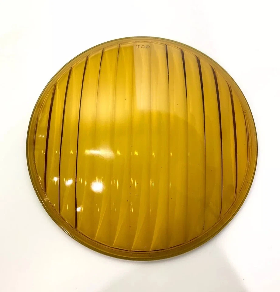 Par (2) lentes de vidrio antiniebla ámbar para Chevy 1936-38 Foto 2 de 4