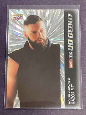 UD Marvel Studios Series 2 #237 FLORIAN MUNTEANU OUTBURST SILVER Debut