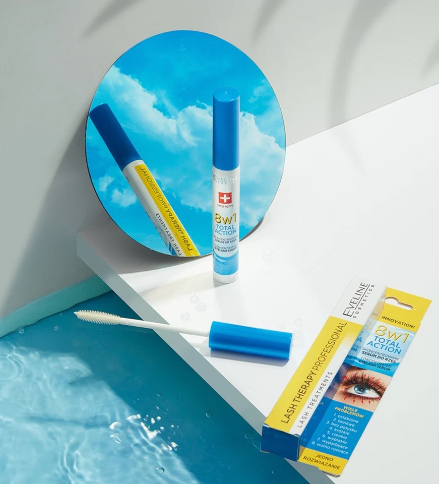 Eveline Cosmetics Lash Therapy 8in1 Serum – Growth, Repair & Mascara Primer - Image 2 of 4