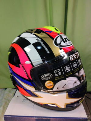 Arai RX-7X Corsair-X Kevin Schwantz US 30th Anniversary S size 55