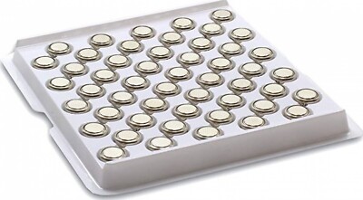 50 x Varta V13GA LR44 LR1154 357 AG13 Alkaline 1,5V Batterie Knopfzelle bulk