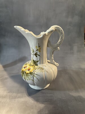 VTG Inarco Italy Hand Painted Bouquet Vase Signed and Numbered