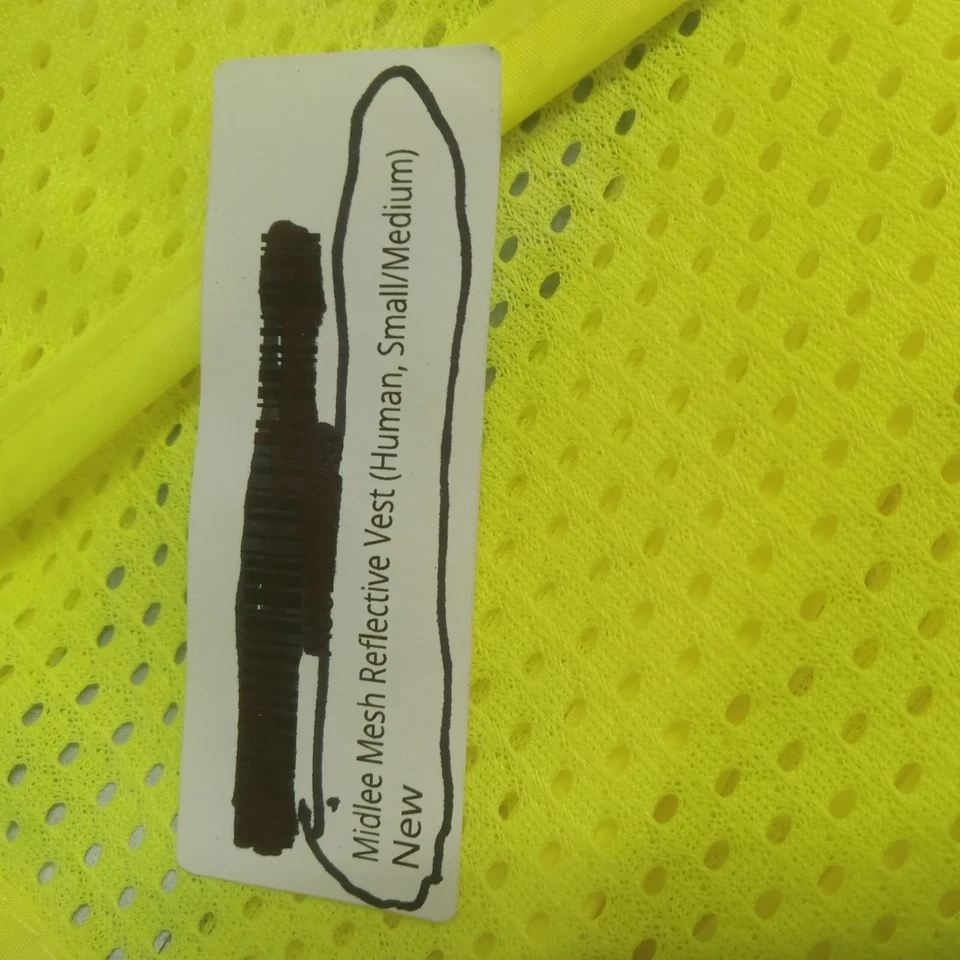 Midlee Mesh Reflective Vest (Human, small/medium - Image 2 of 2