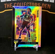 2020-21 Panini Flux Basketball Tyrese Maxey Silver Prizm Rookie - 76ers