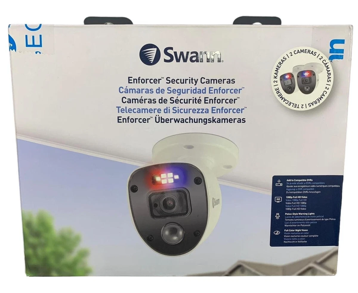 Swann smart security 1080p best sale battery cameras 2 pack