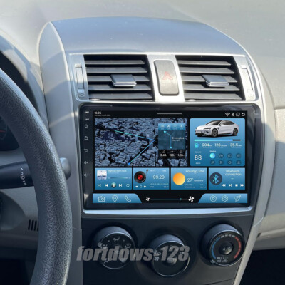 IPS Screen Car Stereo Radio GPS Navi Wifi + Camera For Toyota Corolla 2009-2013