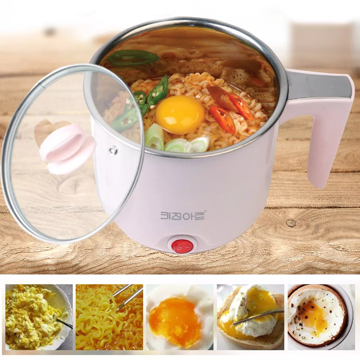  Korea Noodle Pot/Hot Shin Ramyun Aluminum Pot 6.3(16cm)/  Traditional HOT POT: Home & Kitchen