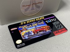 Super Chase H.Q. SNES Super Nintendo Replacement Game Label