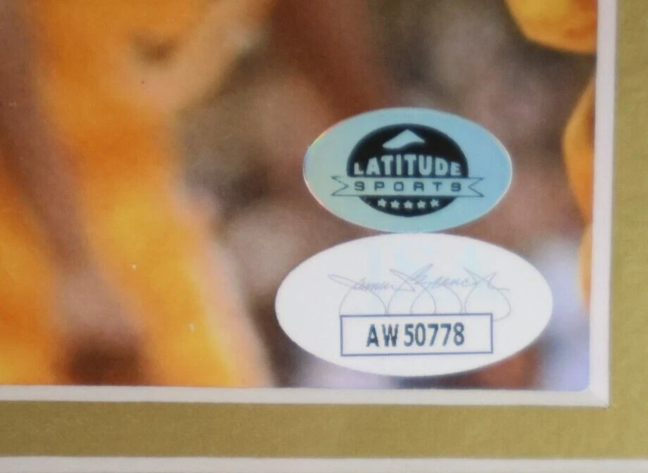 Robert Parish Autographed Celtics 8x10 Framed JSA COA - Image 3 of 4