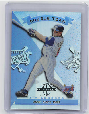 1997 Donruss Limited #180 Jim Edmonds / Garret Anderson Limited Exposure