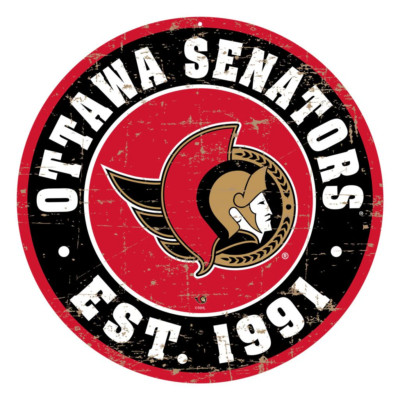 Ottawa Senators NHL Weather Resistant Vinyl Die Cut Sticker Decal 03