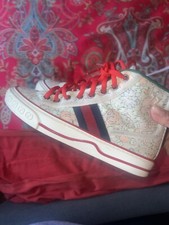 Kids Gucci Logo High Top Sneakers 5