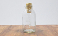Clear Glass Craft Bottle