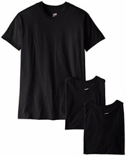 Soffe Men's 3 Pack Short Sleeve - USA Made Poly/Cotton Military Tee