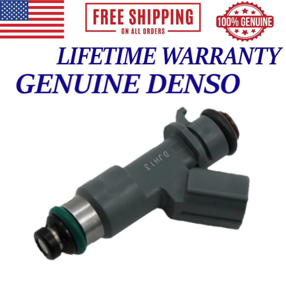 全新套装/6 原始设备制造商 Denso 燃油喷射器 2008、2009、2010、2011、2012 Acura RL 3.7L V6 — 第 2/3 张图片