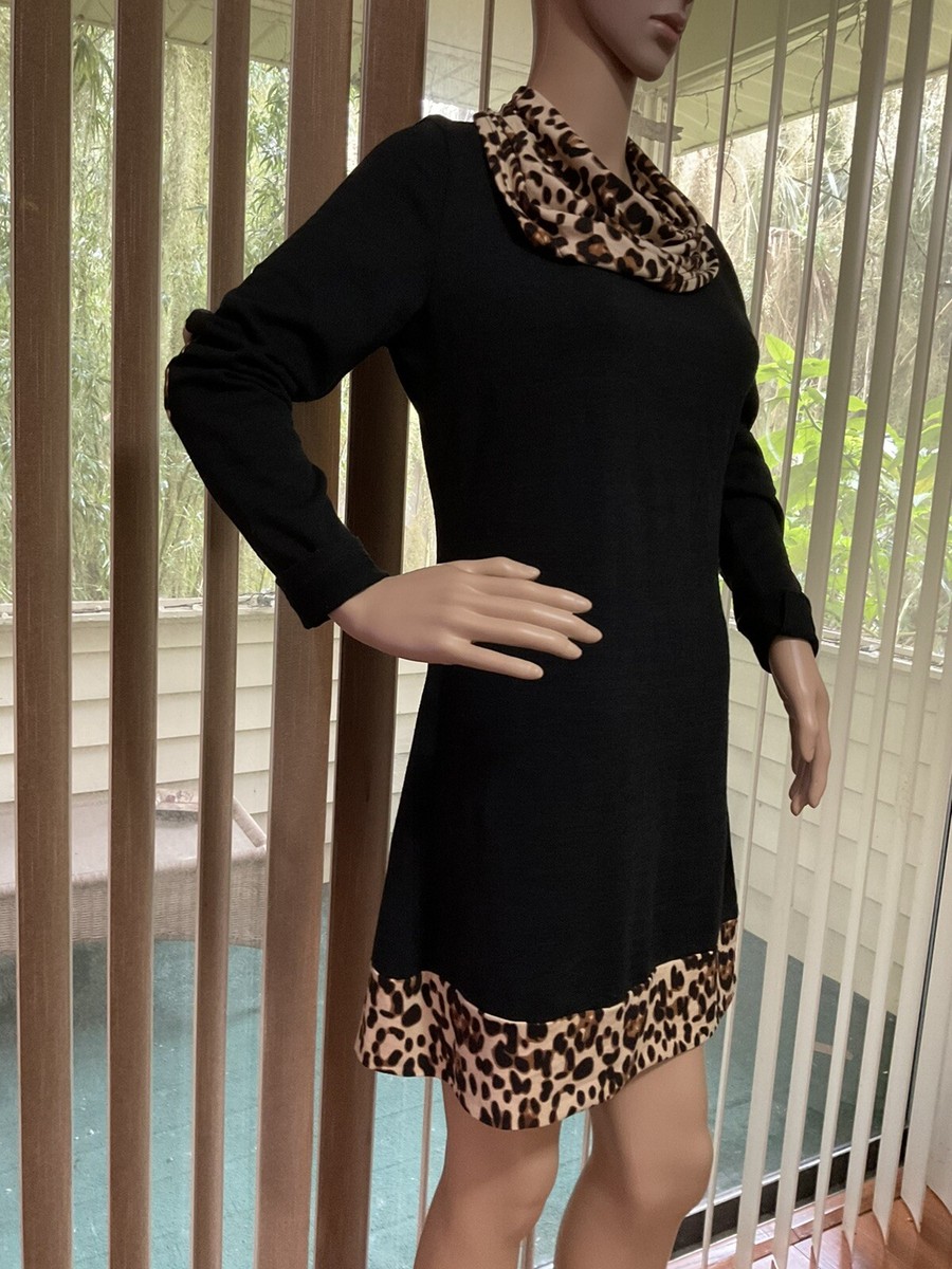 Dress Or Tunic Top for Leggings,Long Sleeve Cowl Neck Fashion Shirt Dress  Small | eBay