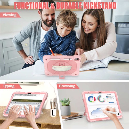 Funda para Apple iPad 11/10.ª generación 10,9" 2025 a prueba de golpes resistente con soporte cubierta - Imagen 60 de 79