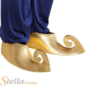 gold shoe covers