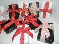 CHANEL 10 Empty Gift Wrapped Boxes with Authentic CHANEL Gift Wrap  Ribbon NEW