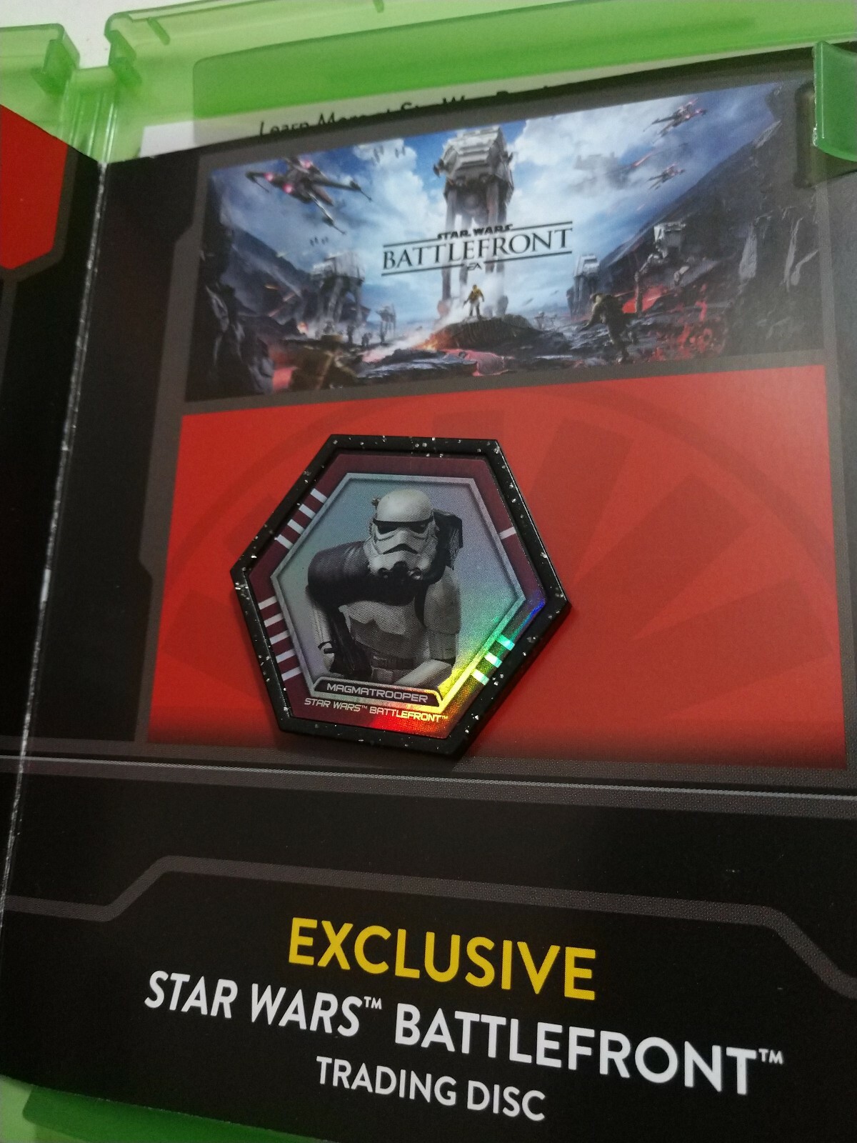 Xbox One Star Wars Battlefront (Xbox One, 2015) + Collectible Trading