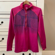 Nike Pro Dri-Fit Fleeced Lined Half Zip Jacket. Size Large. EUC.