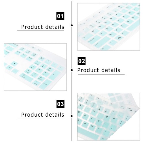 Keyboard Protector Protective Covers for Computer Keyboards Keyborad - Afbeelding 6 van 12