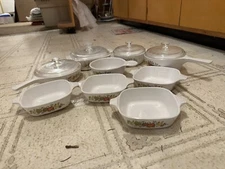 Vintage Spice Of Life Corning Ware Set