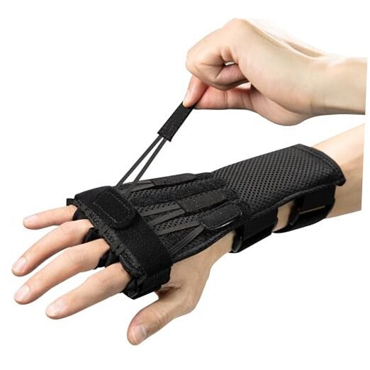 Radial Nerve Palsy Splint, Adjustable Finger Extension Brace, Lift 
