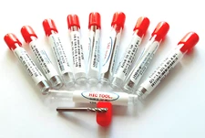 1/8" (.125") 4 flute end mill CARBIDE - PACK OF 10 - USA 120-4125 FREE SHIP