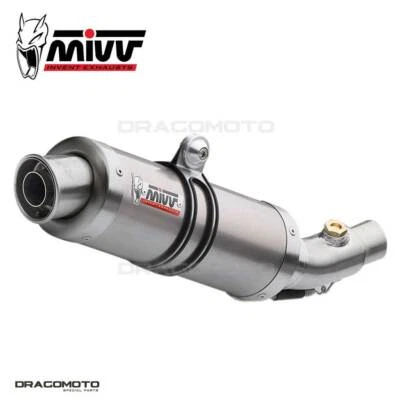 Pot échappement KAWASAKI ZX-10 R 2016 2017 Gp MIVV Titane - Photo 1/2