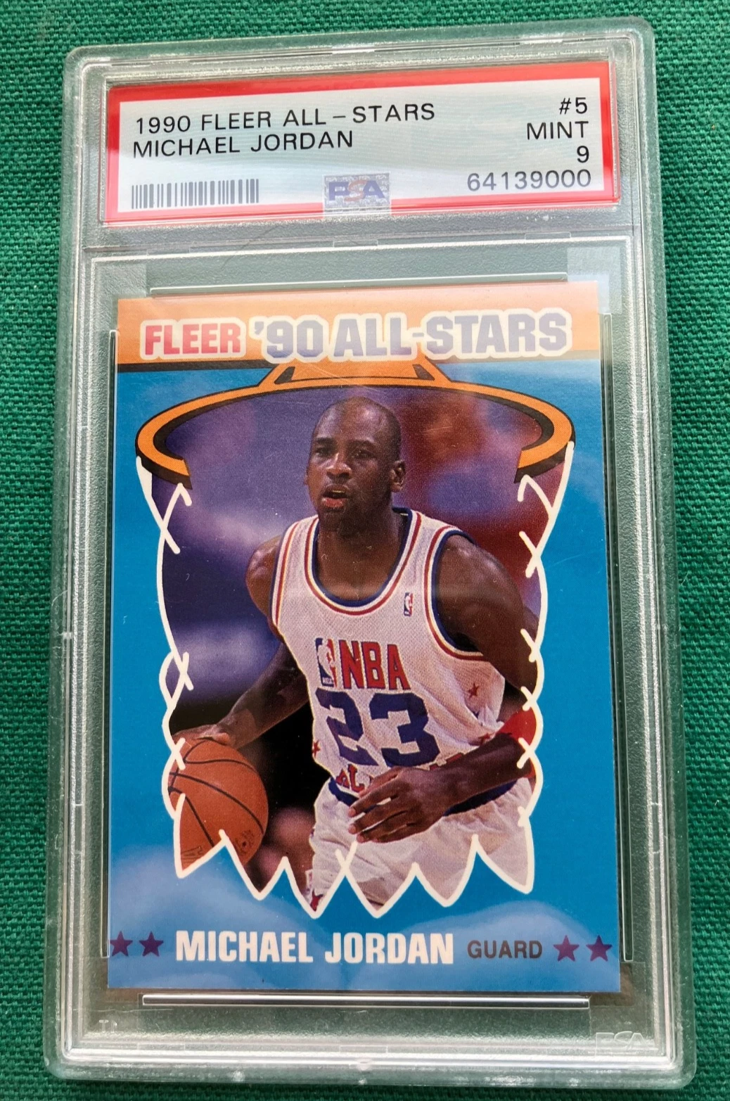 Michael Jordan trading card