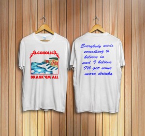alcoholica t shirt