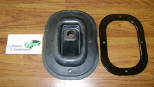 Shifter Boot w/ Black Retainer Plate 69 Camaro **In Stock** center console shift