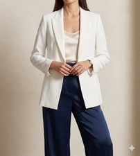 Bagatelle Over-Size Off-white Women's Blazer Classy Capsule Piece Size M