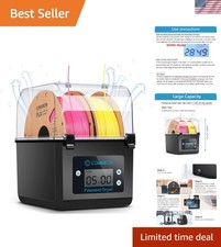 3D Printer Filament Dryer Box, 3D Filament Storages, Keeping Filaments Dry Du...