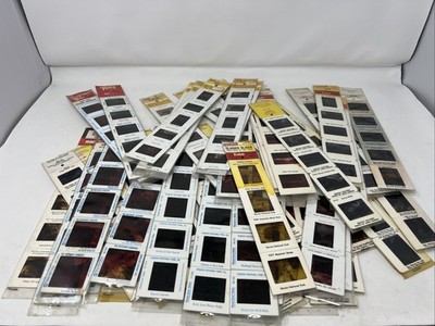 50 Strips of Super Slides, 4 & 5 Slides per Strip Different Locations See Pics