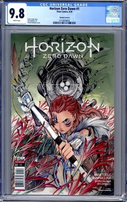 Horizon Zero Dawn #1 Variant CGC 9.8 2020 1st Appearance of Alloy Peach Momoko