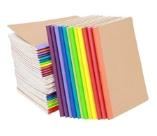 48 Pack A5 Kraft Notebooks Notebooks Lined Journal Bulk 48Pack Lined page