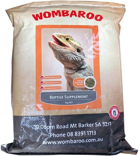 Wombaroo Reptile Supplement for Turtles Bearded Dragons & Lizards 1kg - Picture 2 of 2