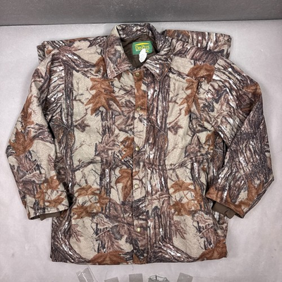 #ad #ad Vintage Cabelas Coveralls Men Large Realtree Dry Plus Insulated Made USA Hunting $67.95
