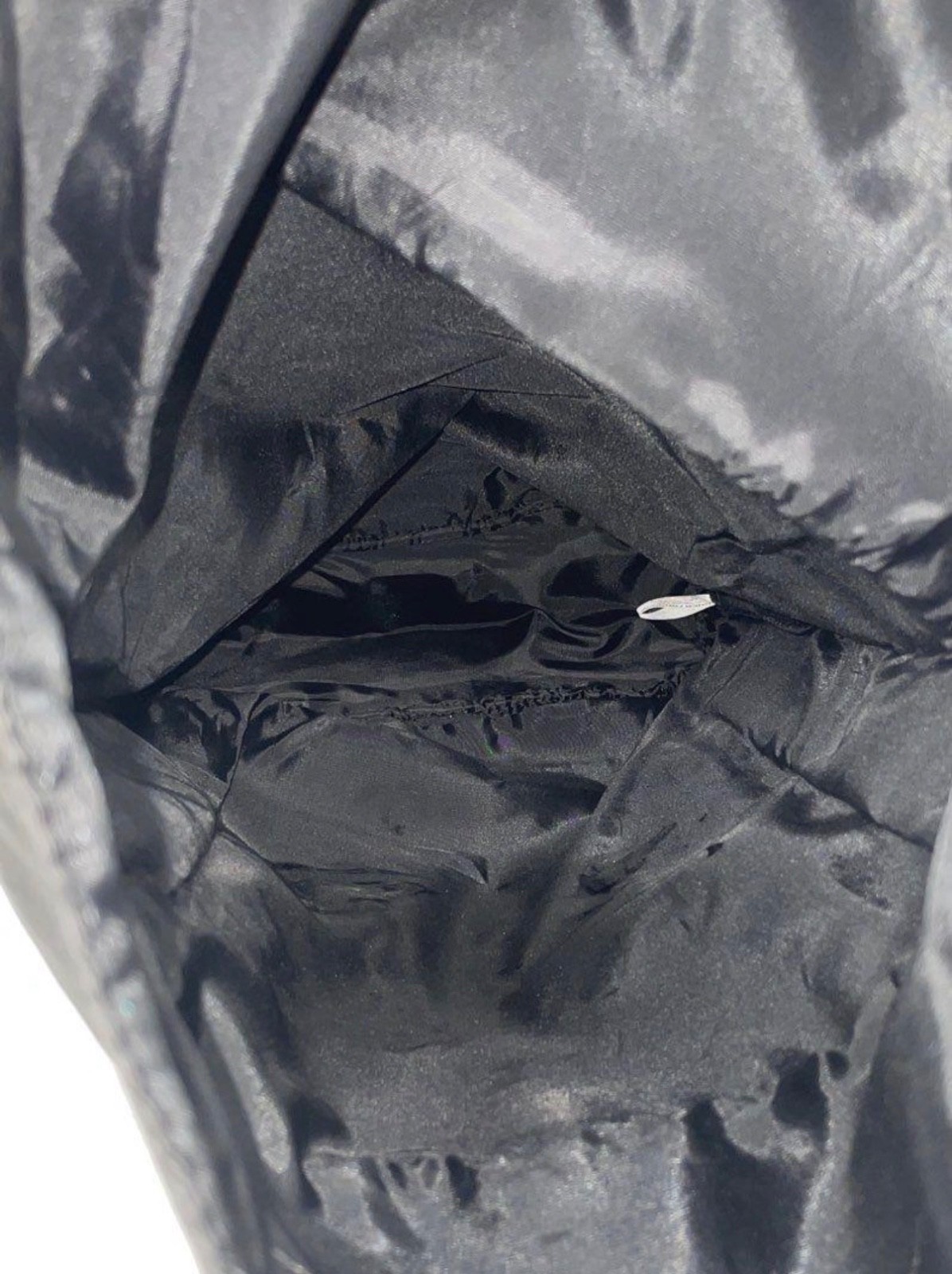 Mini Black Paco Rabanne Roll Top Backpack — image 4