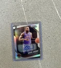 2024-25 Panini Prizm Black Jamal Shead #210 Silver Prizm Auto Raptors (RC,AU)