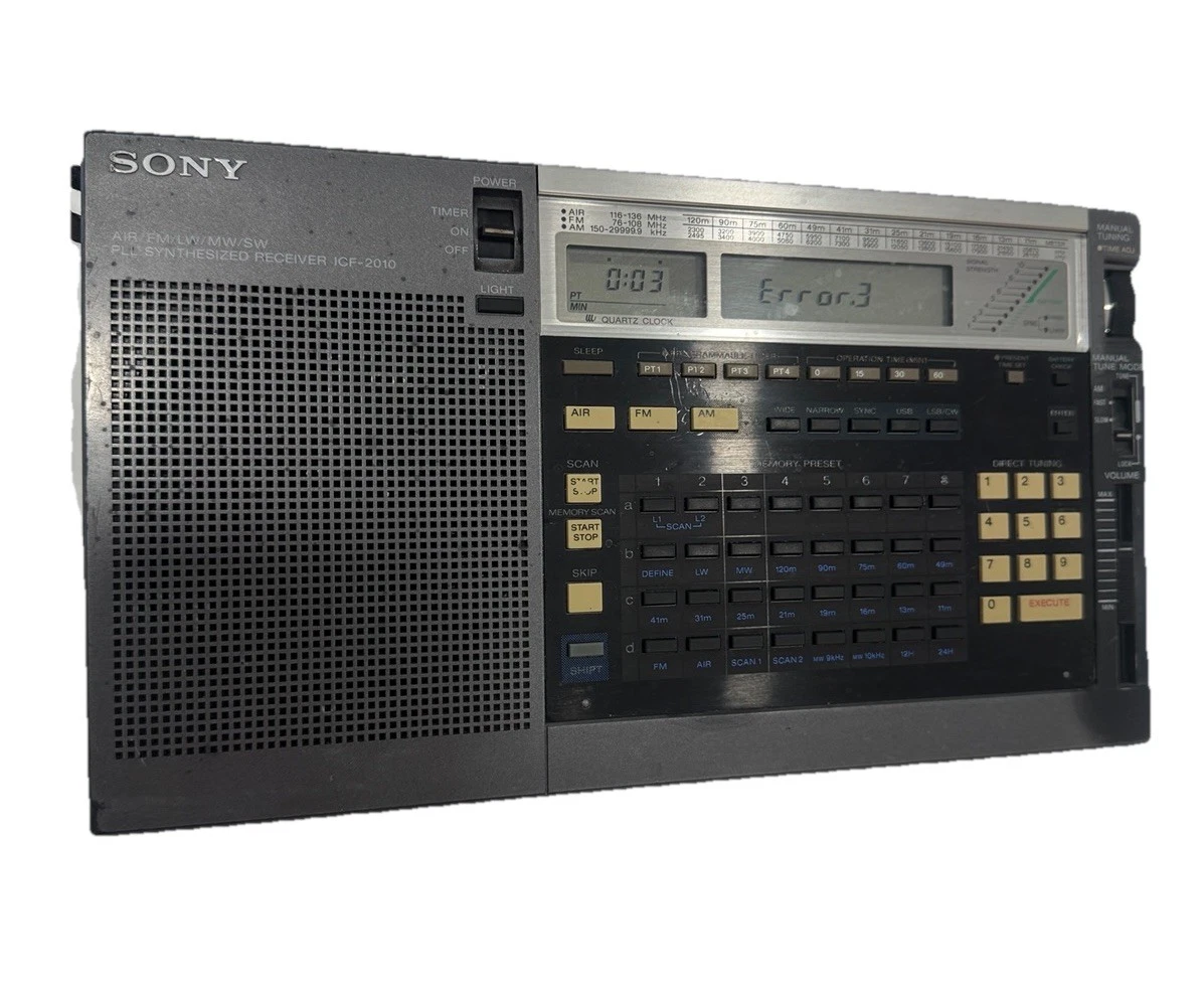 SONY ICF-2010 パッシブスピーカー仕様 Sony ICF-2003 Sony ICF-2010 ICF2010