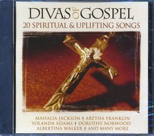 CD Aretha Franklin, Mahalia Jackson, Yolanda Adams, Etc. - Divas Of Gospel: 18 S