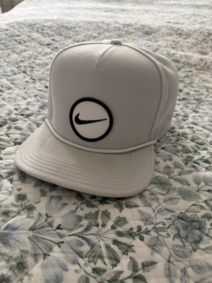 Nike Golf Pro Structured Dri-Fit Snapback Rope Hat White | L/XL Adjustable