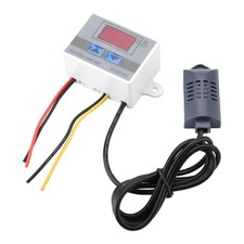 12V Digital Humidity Controller Humidistat Switch Sensor Greenhouse LCD
