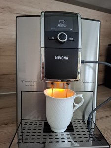 Nivona CafeRomatica NICR 858 Kaffee-Vollautomat edelstahl, frisch gewartet! ☕️
