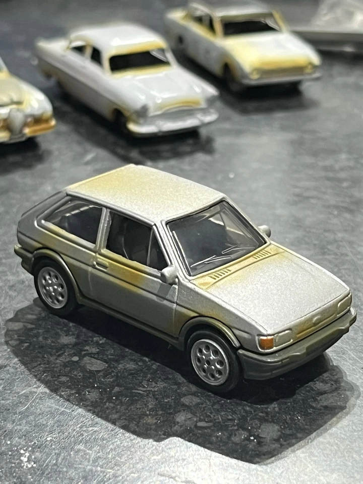 Matchbox Ford Fiesta Mk2 XR2 Rusty Custom - Image 3 of 4