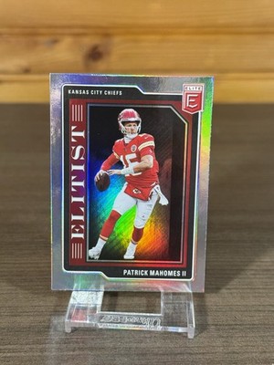 Patrick Mahomes II 2023 Panini Donruss Elite Elitist #EL-1 Rainbow Foil Insert