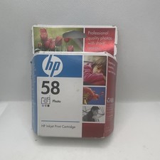 HP Genuine/Original 58 Photo Inkjet Print Cartridge, Photo, 17 ml, For HP